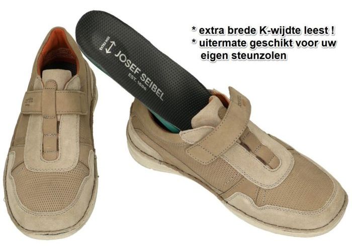 Josef Seibel 43688 TE16 ANVERS 88 casual schoenen taupe