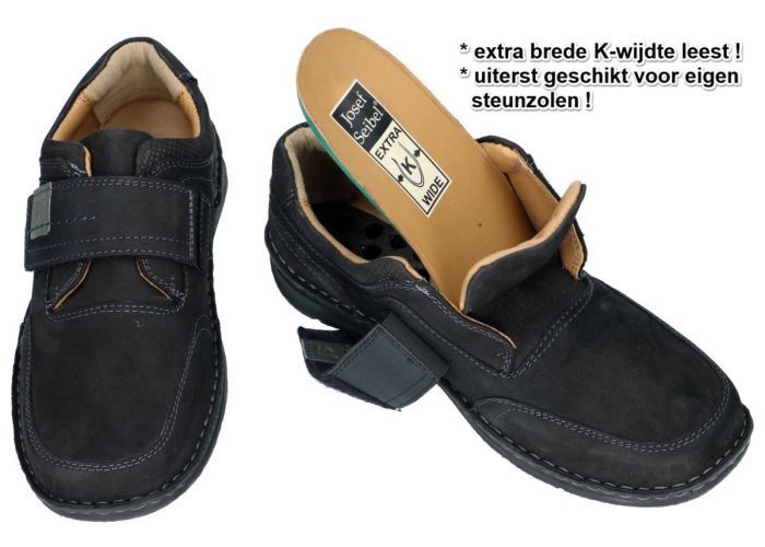 Josef Seibel 43637 ANVERS 83 casual schoenen zwart