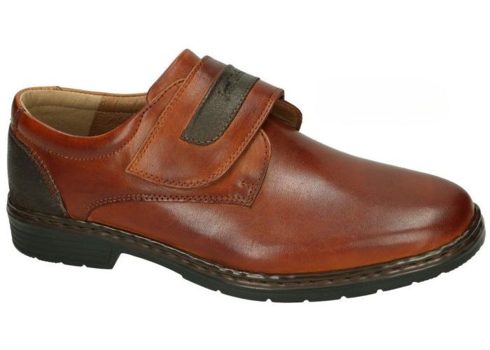 Herenschoenen Josef Seibel GEKLEDE LAGE SCHOENEN ALASTAIR 02 (artikel 42802) Cognac/caramel
