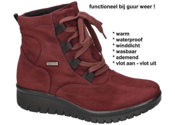 Josef Seibel CALAIS 08 - 55351 laarzen bordeaux