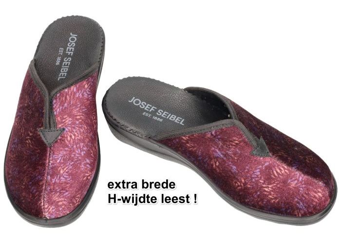 Josef Seibel NICE 82 - 63602 TE888  pantoffels bordeaux