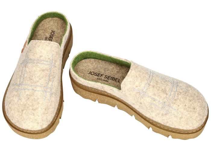 Josef Seibel CARMAUX 09  artikel 53009 TE257 230 pantoffels off-white-crÈme-ivoorkleur