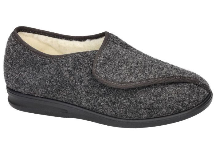 Josef Seibel BELFORT 85W  -  18103   PL432 700 pantoffels & slippers antraciet grijs