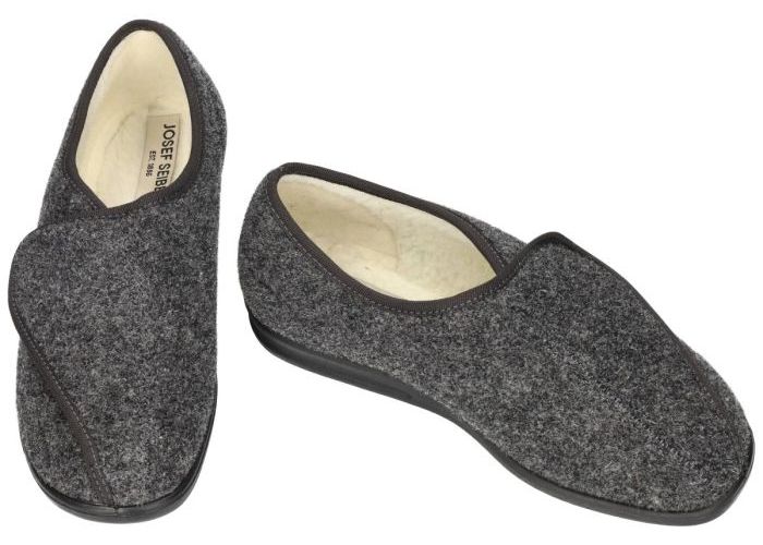 Josef Seibel BELFORT 85W  -  18103   PL432 700 pantoffels & slippers antraciet grijs
