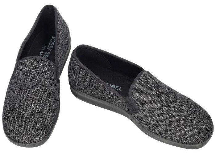 Josef Seibel BELFORT 122 (artikelnr 18106) pantoffels & slippers grijs  donker