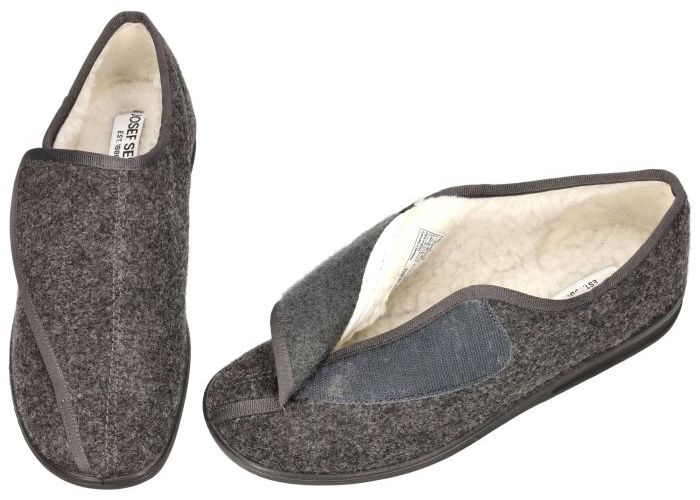 Josef Seibel BELFORT 85 W (18103 PL432 700) pantoffels & slippers grijs  donker