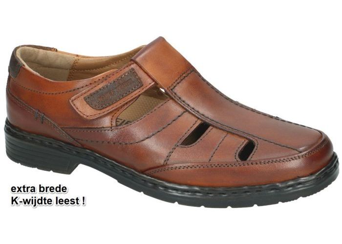 Herenschoenen Josef Seibel SANDALEN 42808 ALASTAIR  Cognac/caramel