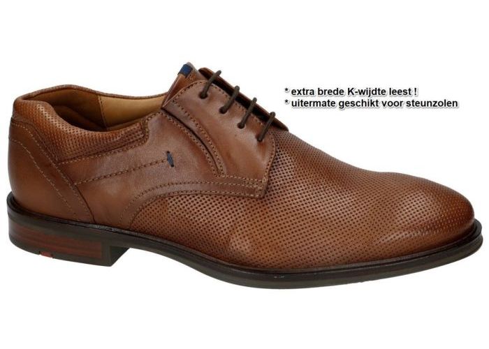Lloyd KARAKUL 19-350-13 EXTRAWEIT geklede lage schoenen cognac/caramel