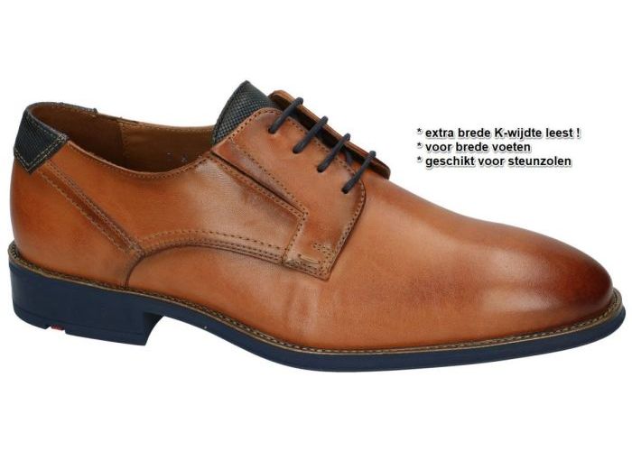 Lloyd KARAS 10-351-12  geklede lage schoenen cognac/caramel