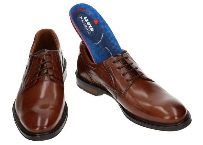 Lloyd KOS 17-387-03 geklede lage schoenen cognac/caramel