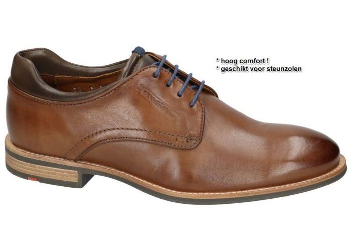 Lloyd MASSIMO 19-209-37 (F) geklede lage schoenen cognac/caramel