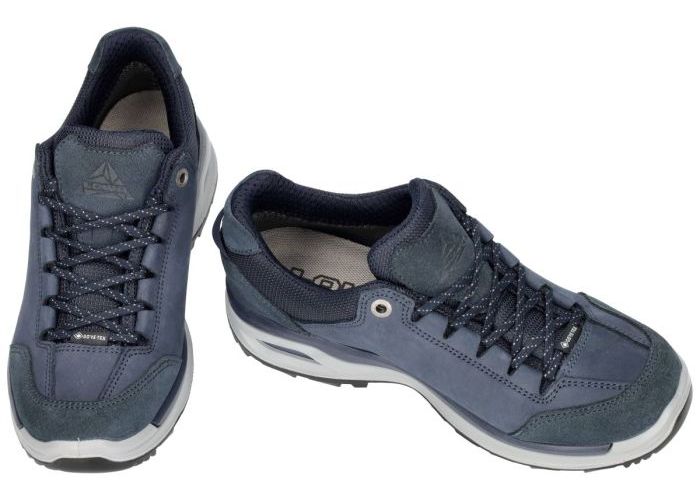 Lowa 321442 ASCONA GTX LO Ws wandelschoenen blauw donker