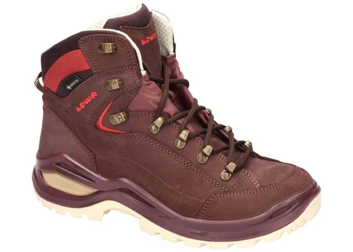Damesschoenen Lowa WANDELSCHOENEN 321916 RENEGADE EVO gtx MID Ws Bordeaux