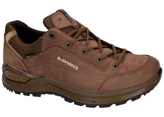 Herenschoenen Lowa WANDELSCHOENEN 311967 renegade EVO GTX LO wide Bruin Donker