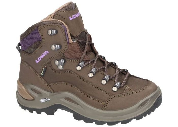 Lowa 321945 RENEGADE gtx MID Ws wandelschoenen bruin donker