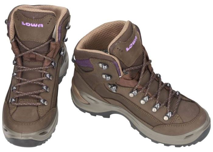 Lowa 321945 RENEGADE gtx MID Ws wandelschoenen bruin donker