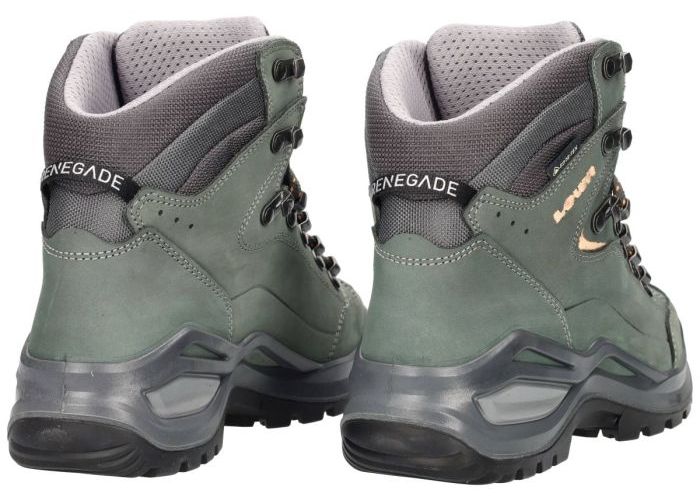 Lowa 321917 RENEGADE EVO gtx MID Ws Wide wandelschoenen grijs-groen