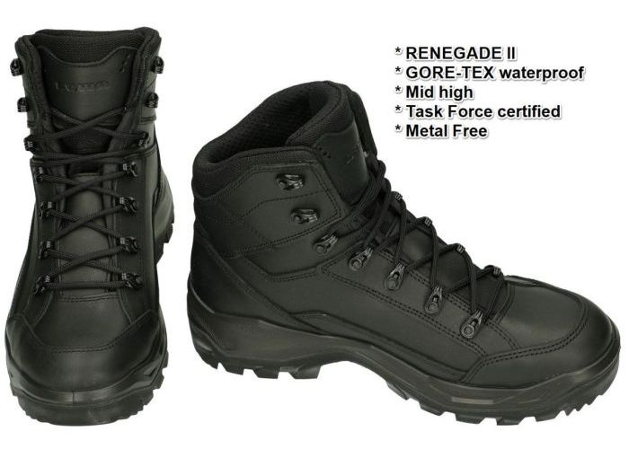 Lowa 310921 RENEGADE II gtx mid TF MF wandelschoenen zwart