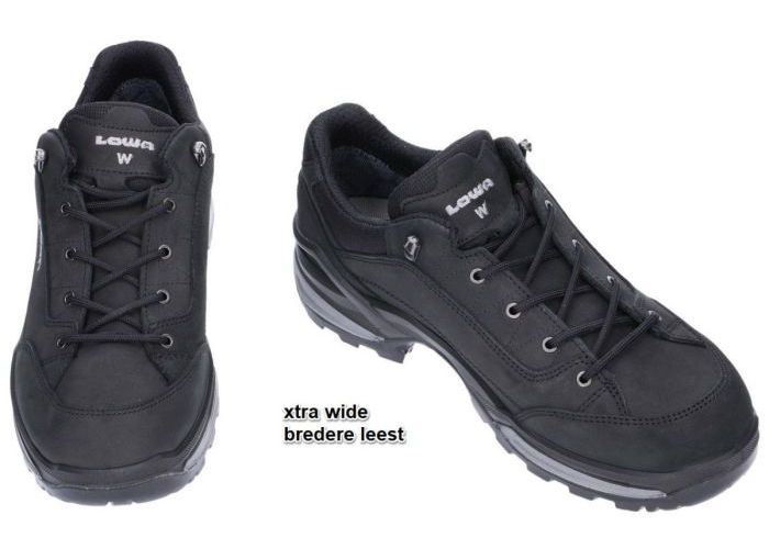 Lowa 310967 renegade lo WIDE wandelschoenen zwart