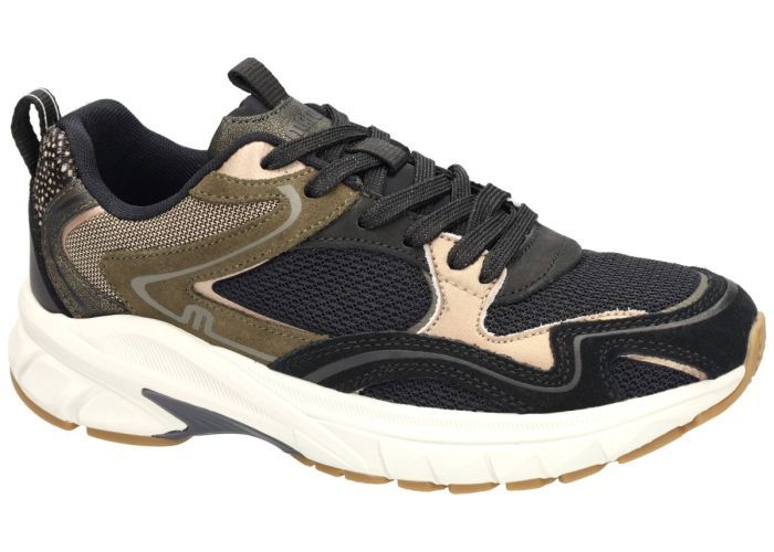 Maruti Novi Leather/textile Bronze 66.1810.01-AHF sneakers  zwart