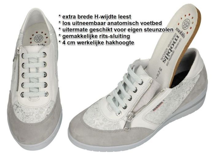 Mobils Ergonomic PATRIZIA sneakers  off-white/ecru/parel