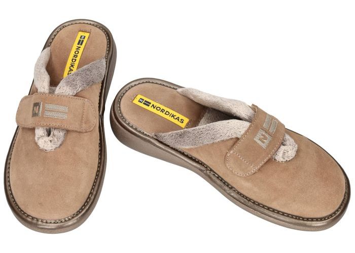 Nordikas 6347-O/8  pantoffels beige