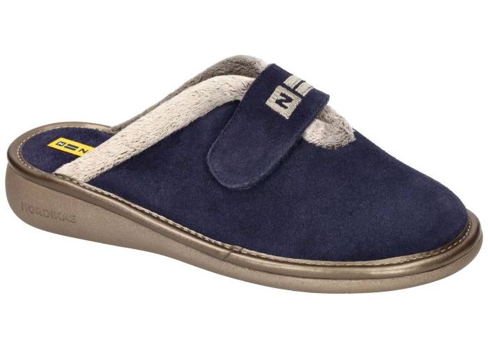 Damesschoenen Nordikas PANTOFFELS 6347-O/8  Blauw Donker