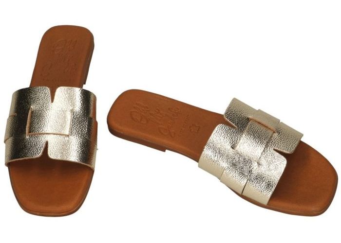 Oh! My Sandals 5315 slippers & muiltjes goud