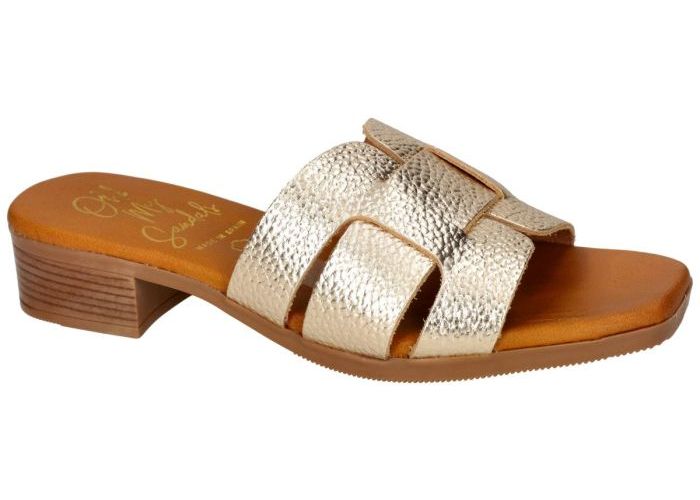 Damesschoenen Oh! My Sandals SLIPPERS & MUILTJES 5880 Goud