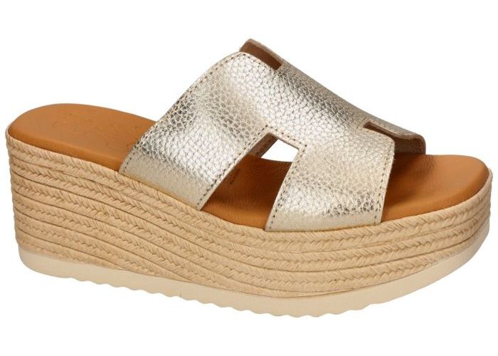 Damesschoenen Oh! My Sandals SLIPPERS & MUILTJES 6030 Goud