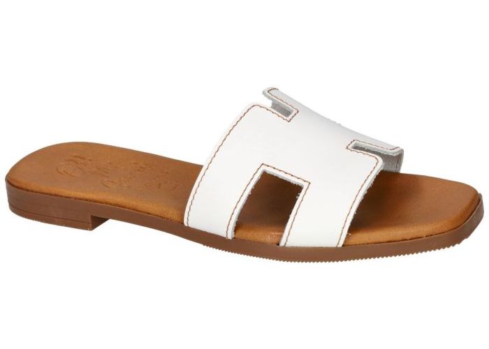 Damesschoenen Oh! My Sandals SLIPPERS & MUILTJES 5810 Wit