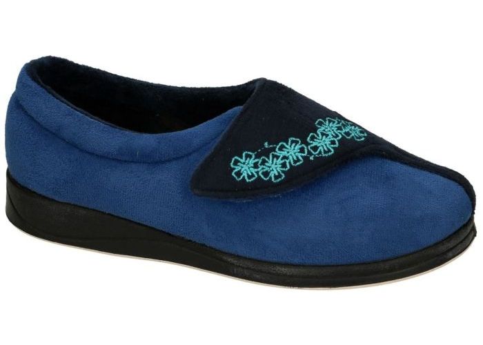 Padders HUG - 424N  pantoffels blauw donker