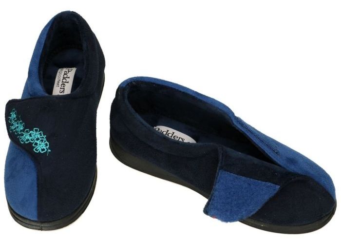 Padders HUG - 424N  pantoffels blauw donker