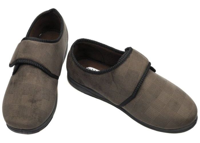 Padders CHARLES 411S* pantoffels & slippers taupe donker