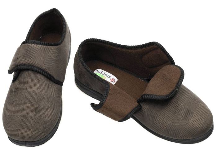 Padders CHARLES 411S* pantoffels & slippers taupe donker