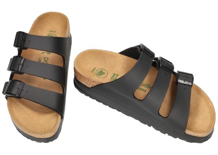 Papillio 1029737 FLORIDA III PAP flex platform slippers & muiltjes zwart