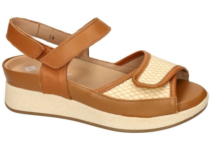 Damesschoenen Piesanto SANDALEN 260402  704 - H - i Cognac/caramel