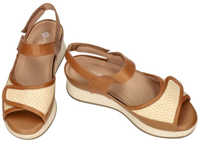Piesanto 260402  704 - H - i sandalen cognac/caramel