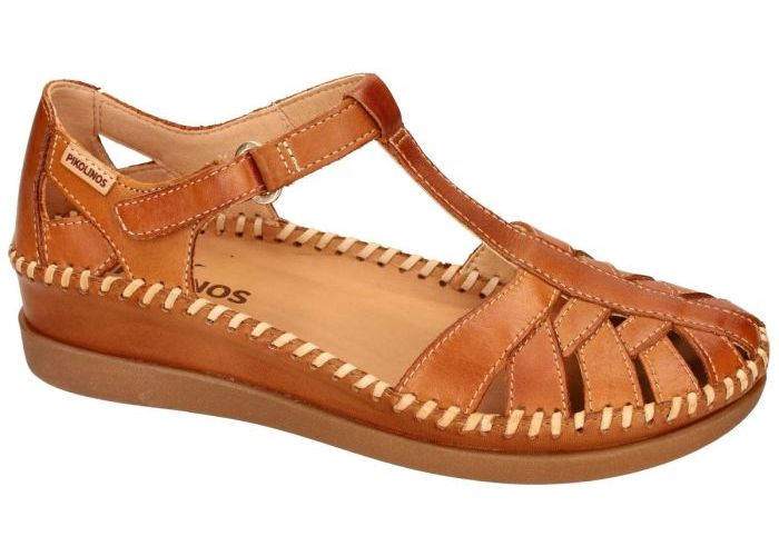 Damesschoenen Pikolinos SANDALEN CADAQUES W8K-0705 Cognac/caramel