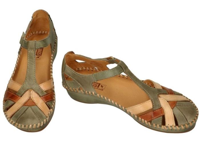 Pikolinos P. VALLARTA 655-0732C5  sandalen groen olijf