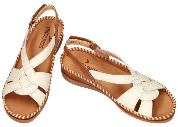 Pikolinos CADAQUES W8K-1839C2 sandalen off-white-crÈme-ivoorkleur
