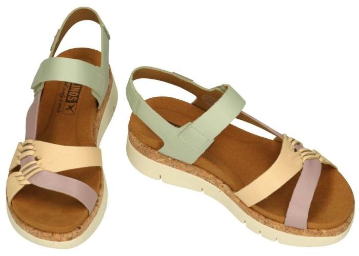 Pikolinos PALMA W4N-0968C2 sandalen pastel-kleuren