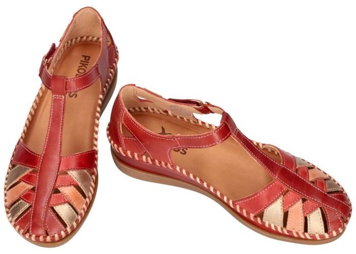 Pikolinos CADAQUES W8K-0705C1 sandalen rood donker