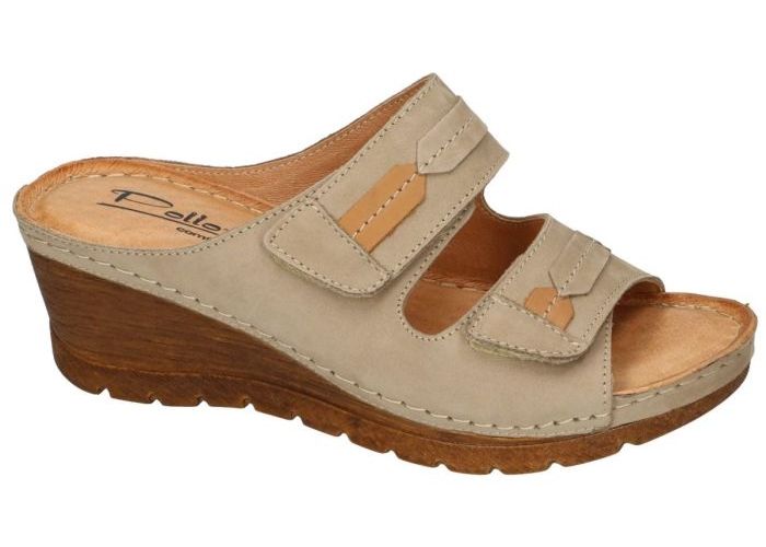 Damesschoenen Pollonus Comfort Shoes SLIPPERS & MUILTJES 5-0979-014  KLAPEK DAMSKI Taupe