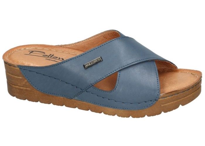 Pollonus Comfort Shoes 5-0826-24 KLAPEK DAMSKI slippers & muiltjes blauw