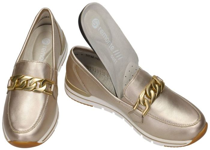 Remonte R6711-90 ballerina's & mocassins goud