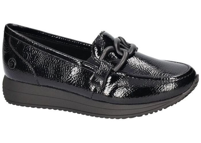 Remonte D0H15-02 ballerina's & mocassins zwart
