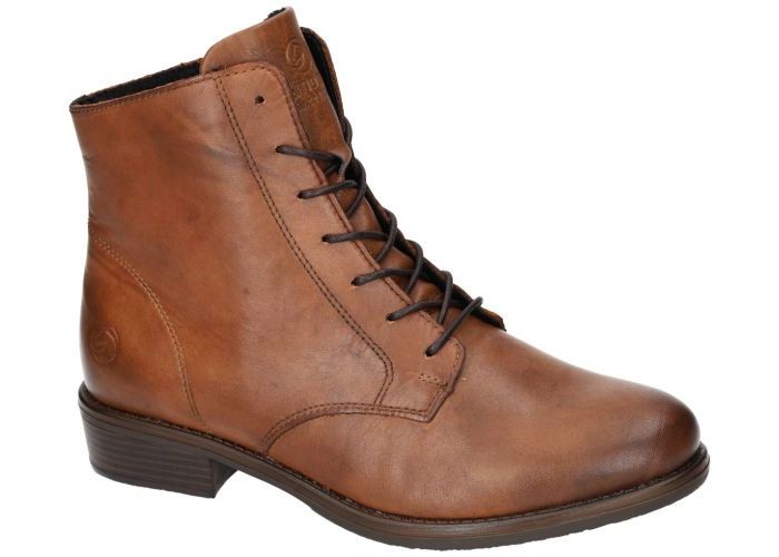 Damesschoenen Remonte BOTTINES D0F73-22 Cognac/caramel