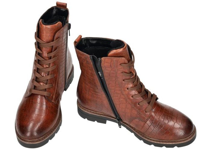 Remonte D2Q71-22 bottines cognac/caramel