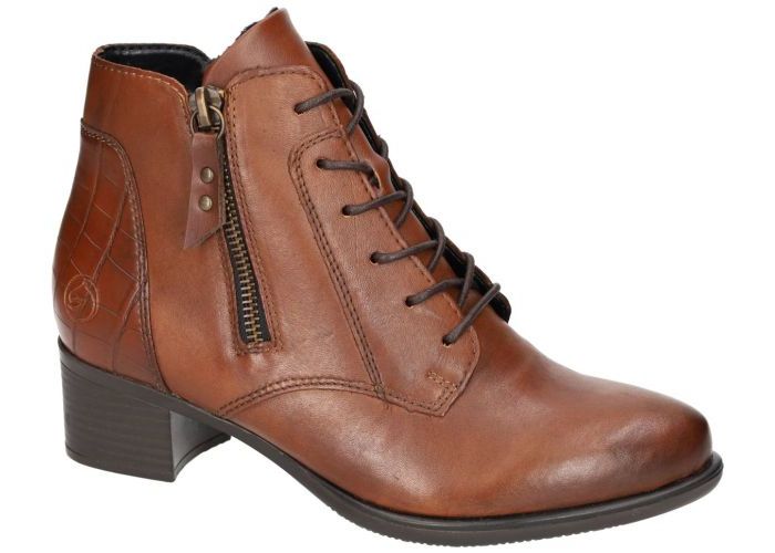 Damesschoenen Remonte ENKELLAARZEN R5187-22 Cognac/caramel